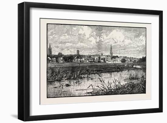 Stamford Is a Town and Civil Parish on the River Welland in the South Kesteven District of the Coun-null-Framed Giclee Print