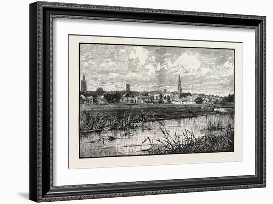 Stamford Is a Town and Civil Parish on the River Welland in the South Kesteven District of the Coun-null-Framed Giclee Print