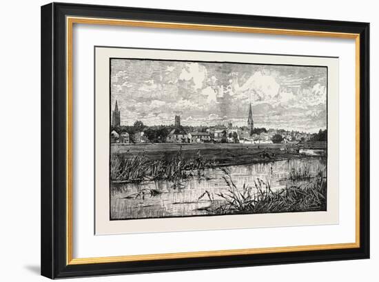 Stamford Is a Town and Civil Parish on the River Welland in the South Kesteven District of the Coun-null-Framed Giclee Print