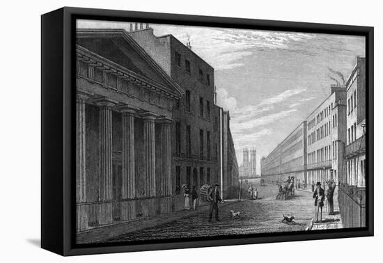 Stamford Street-Thomas H Shepherd-Framed Stretched Canvas