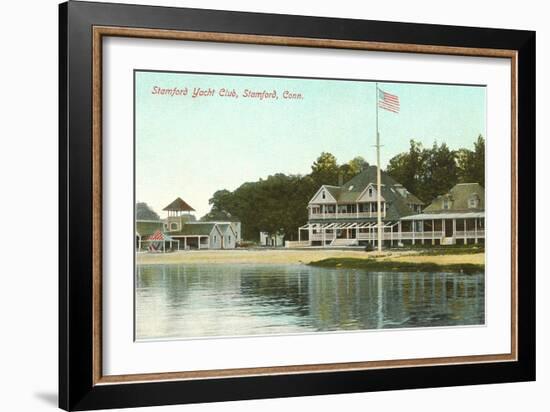 Stamford Yacht Club, Stamford, Connecticut-null-Framed Premium Giclee Print