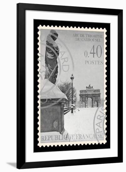 Stamp Collection I-The Vintage Collection-Framed Giclee Print