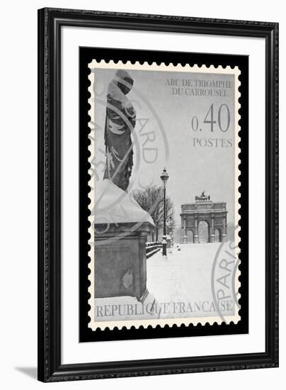 Stamp Collection I-The Vintage Collection-Framed Giclee Print