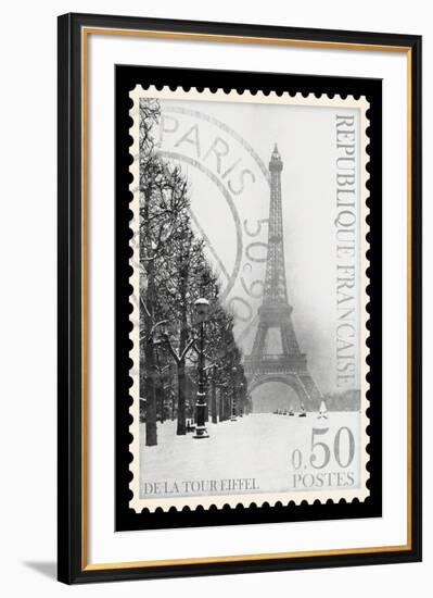 Stamp Collection II-The Vintage Collection-Framed Giclee Print