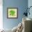 Stamp With Map And Flag Of Brazil-Perysty-Framed Premium Giclee Print displayed on a wall
