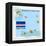 Stamp with Map and Flag of Cape Verde-Perysty-Framed Stretched Canvas