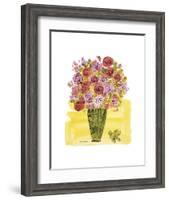 (Stamped) Basket of Flowers, 1958-Andy Warhol-Framed Art Print