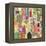 Stamped Houses I-Nikki Galapon-Framed Stretched Canvas