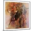 Stampede 2-Sheldon Lewis-Mounted Art Print