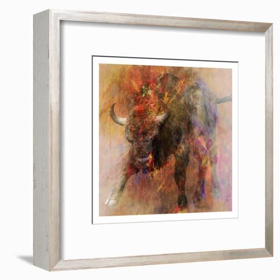 Stampede 2-Sheldon Lewis-Framed Art Print