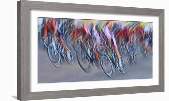 Stampede-Lou Urlings-Framed Photographic Print