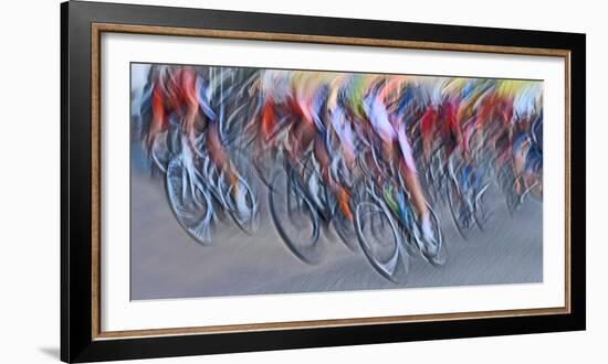 Stampede-Lou Urlings-Framed Photographic Print