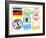 Stamps With Germany-radubalint-Framed Art Print