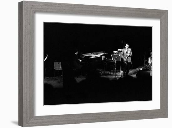 Stan Getz, Royal Festival Hall, London, 1988-Brian O'Connor-Framed Photographic Print