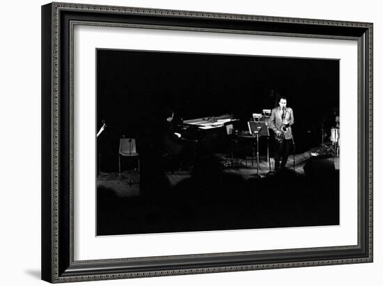 Stan Getz, Royal Festival Hall, London, 1988-Brian O'Connor-Framed Photographic Print