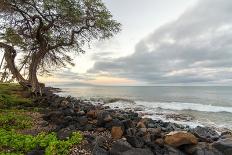 West Maui Sunset-Stan Hellmann-Stretched Canvas