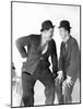 Stan Laurel and Oliver Hardy, CA 1930s-null-Mounted Photo