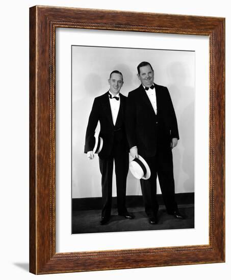 Stan Laurel, Oliver Hardy [Laurel and Hardy], C Early 1930s-null-Framed Photo