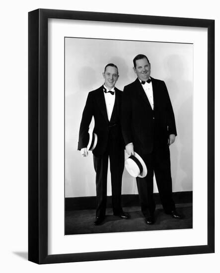 Stan Laurel, Oliver Hardy [Laurel and Hardy], C Early 1930s-null-Framed Photo