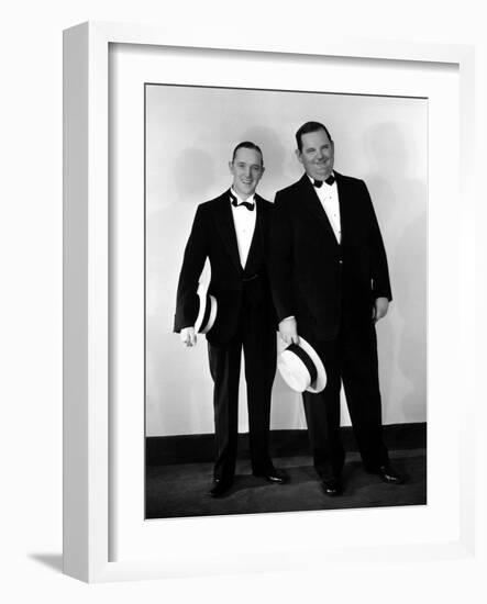 Stan Laurel, Oliver Hardy [Laurel and Hardy], C Early 1930s-null-Framed Photo