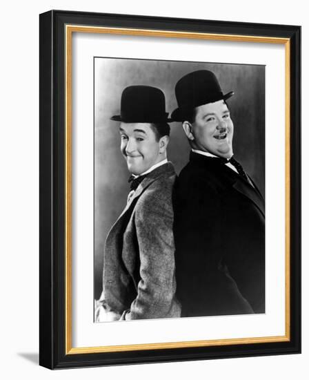 Stan Laurel, Oliver Hardy-null-Framed Photo