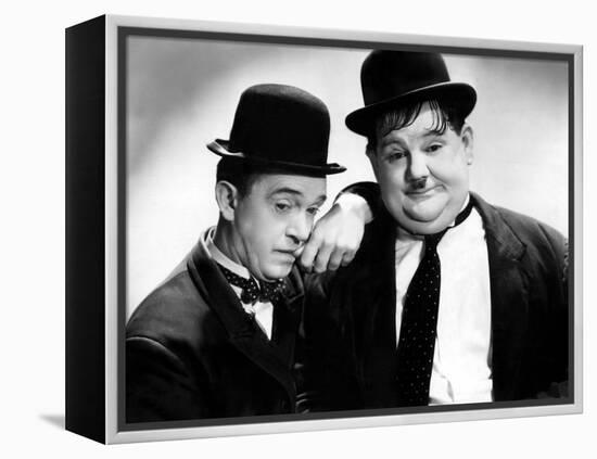 Stan Laurel, Oliver Hardy-null-Framed Stretched Canvas