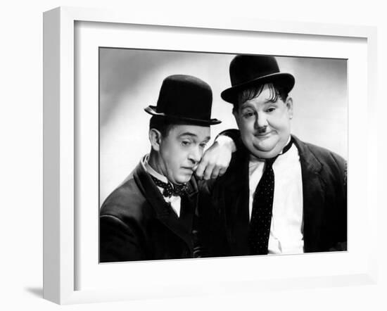 Stan Laurel, Oliver Hardy-null-Framed Photo