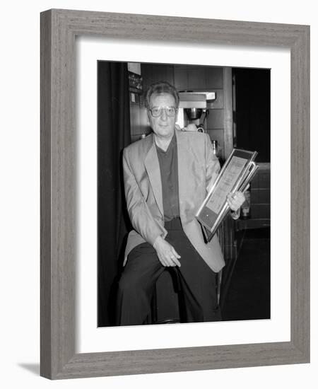 Stan Tracey, BT Brit. Jazz Awards, Pizza on the Park, London, 25 April, 1995-Brian O'Connor-Framed Photographic Print