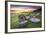 Stanage Edge Millstones at Sunrise, Peak District National Park, Derbyshire-Andrew Sproule-Framed Photographic Print