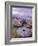 Stanage Edge Wheelstones (Millstones) and Frosty Winter Moorland Sunrise, Peak District National Pa-Neale Clark-Framed Photographic Print