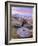 Stanage Edge Wheelstones (Millstones) and Frosty Winter Moorland Sunrise, Peak District National Pa-Neale Clark-Framed Photographic Print