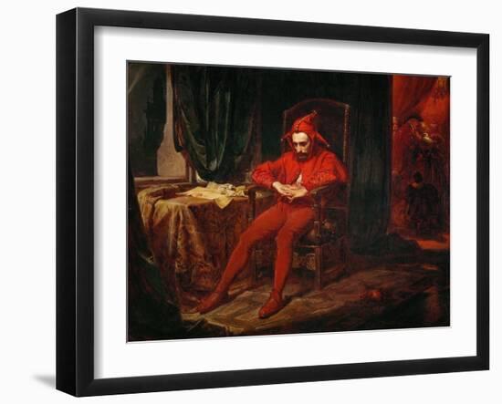 Stanczyks face is a self-portrait of painter Matejko.-Jan Matejko-Framed Giclee Print