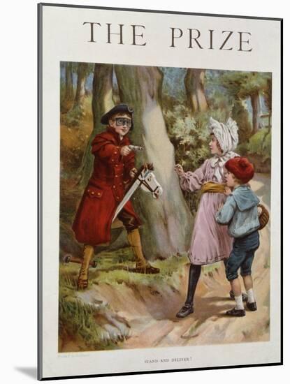 Stand and Deliver, 19Th Century (Colour Litho)-Richard Doyle-Mounted Giclee Print