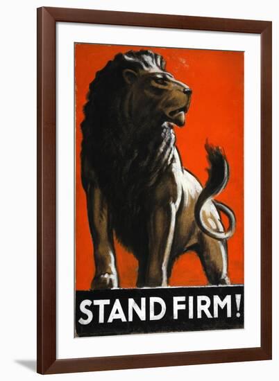 Stand Firm-Vintage Apple Collection-Framed Giclee Print