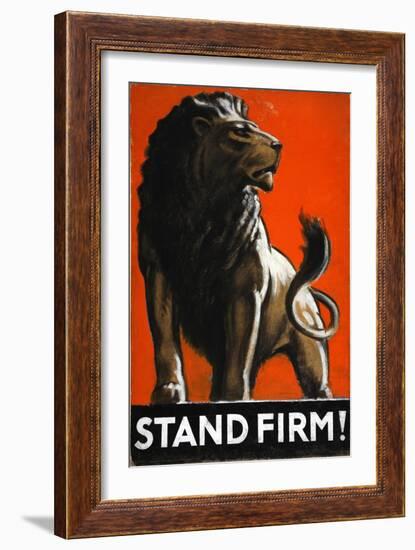 Stand Firm-Vintage Apple Collection-Framed Giclee Print