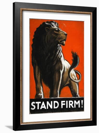 Stand Firm-Vintage Apple Collection-Framed Giclee Print