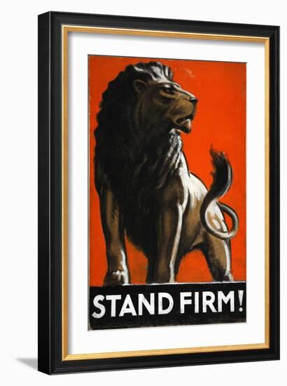 Stand Firm-Vintage Apple Collection-Framed Giclee Print