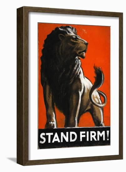 Stand Firm-Vintage Apple Collection-Framed Premium Giclee Print