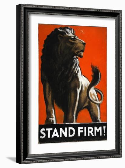 Stand Firm-Vintage Apple Collection-Framed Premium Giclee Print