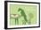 Stand - Green Version-Dog is Good-Framed Art Print