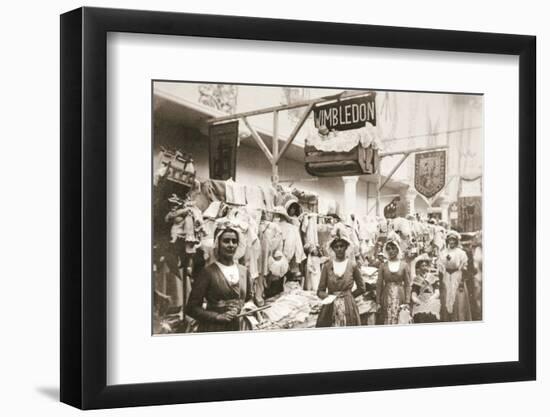 Stand of the Wimbledon branch of the Women's Social and Political Union (WSPU), London, 1911-Unknown-Framed Photographic Print