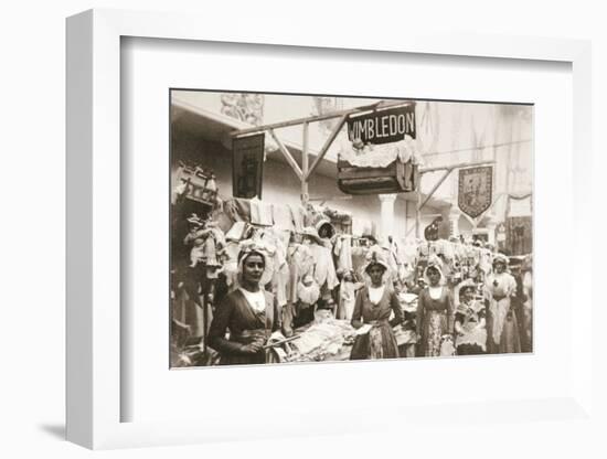 Stand of the Wimbledon branch of the Women's Social and Political Union (WSPU), London, 1911-Unknown-Framed Photographic Print