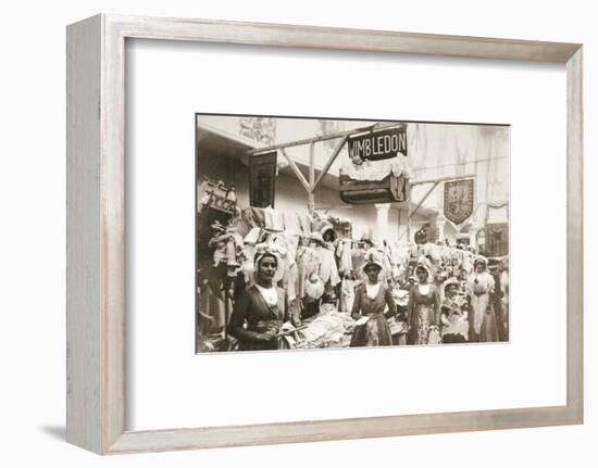 Stand of the Wimbledon branch of the Women's Social and Political Union (WSPU), London, 1911-Unknown-Framed Photographic Print