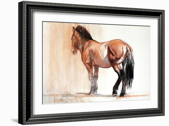 Stand (Przewalski), 2013-Mark Adlington-Framed Giclee Print