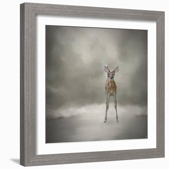 Stand Strong Little Fawn-Jai Johnson-Framed Giclee Print