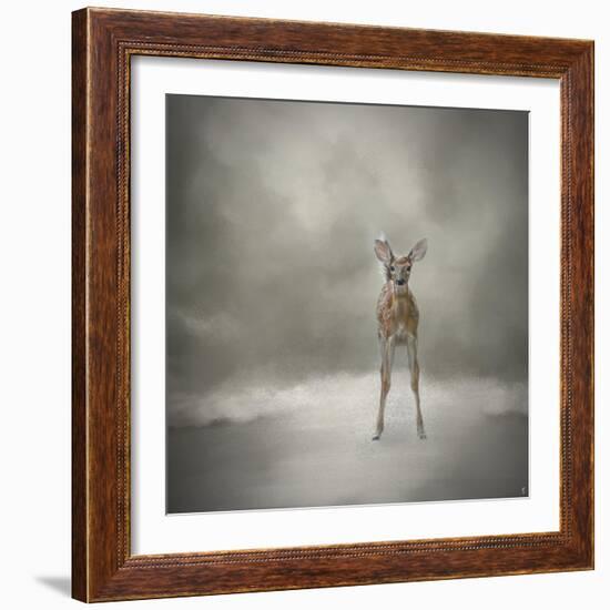 Stand Strong Little Fawn-Jai Johnson-Framed Giclee Print