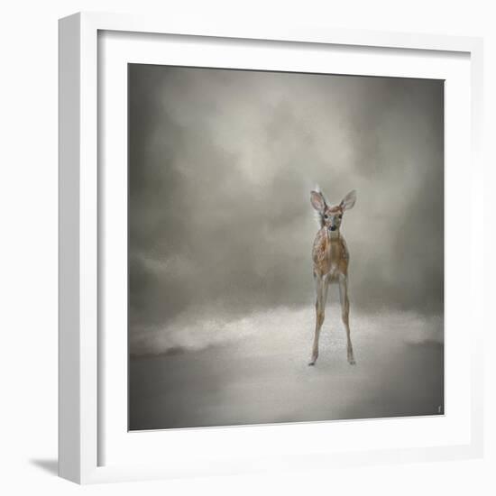 Stand Strong Little Fawn-Jai Johnson-Framed Giclee Print