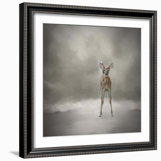 Stand Strong Little Fawn-Jai Johnson-Framed Giclee Print