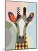 Stand Tall Giraffe-Lanre Adefioye-Mounted Giclee Print