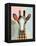 Stand Tall Giraffe-Lanre Adefioye-Framed Premier Image Canvas